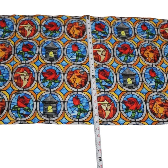 The Beauty &‎ The Beast Stained Glass Pillowcase - Picture 4 of 4
